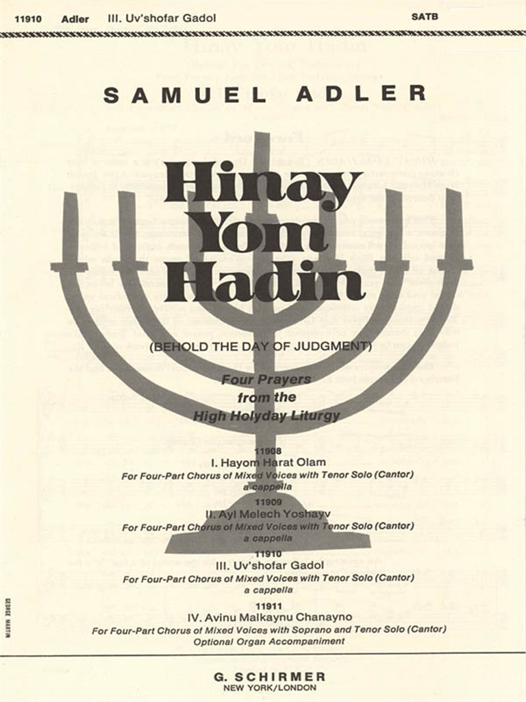 Uv'shofar Gadol - SATB